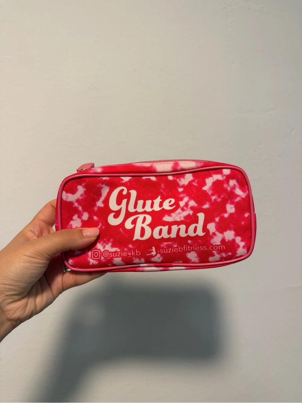 Glute Band Case - Pink Tie-Dye